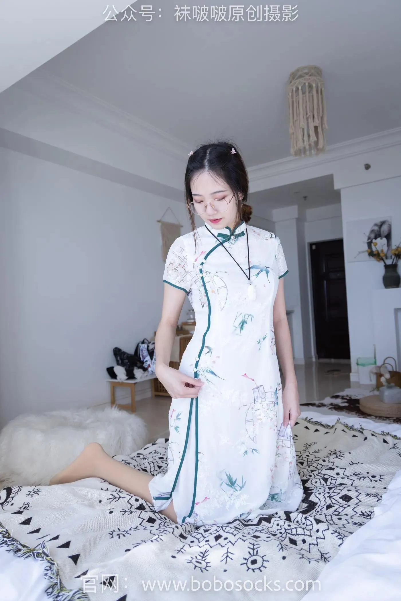 [BoBoSocks袜啵啵]NO.129 小甜豆-平底鞋、双层厚肉丝 [133P]插图5